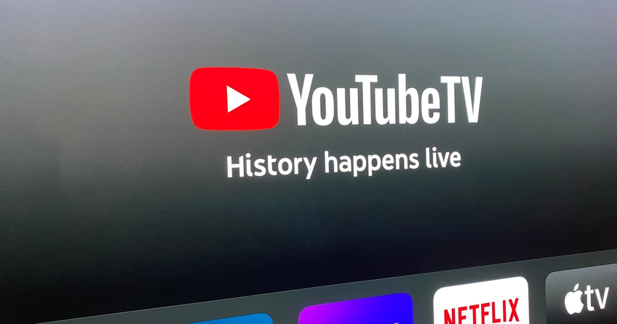 YouTube TV now available as a bundle with Frontier internet