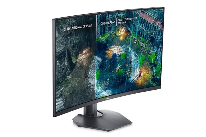 Dell 3222DGM 32-inch curved gaming monitor.