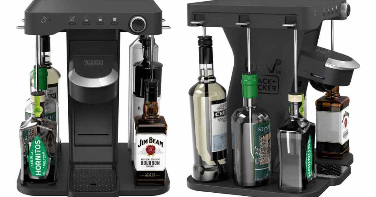 Black+Decker Unveils a Cordless Bev Cocktail Machine at CES – Robb