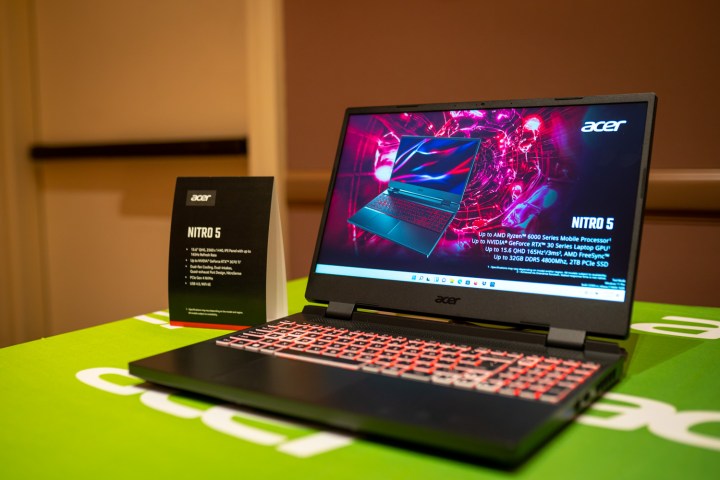 Acer Nitro 5 gaming laptop.