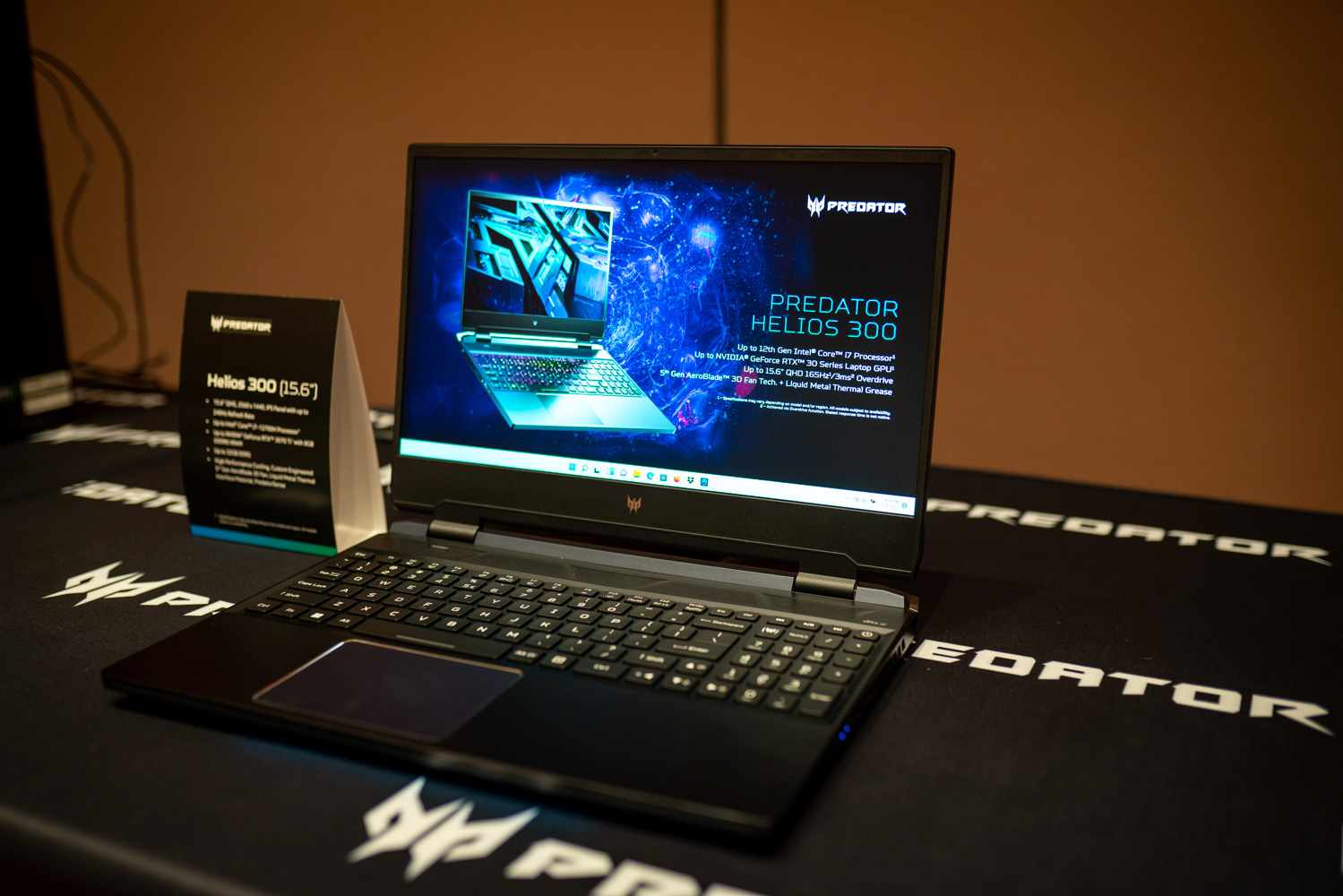 Acer Predator Helios 300 gaming laptop.