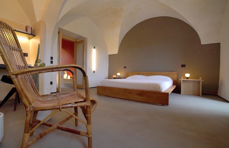 The interior of Airbnb's Euro House in Italy.