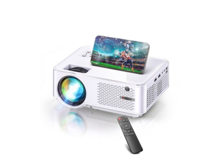 Bomaker Wifi Projector on White Background