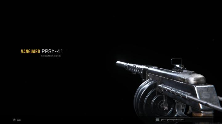PPSh-41 in Call of Duty: Vanguard.