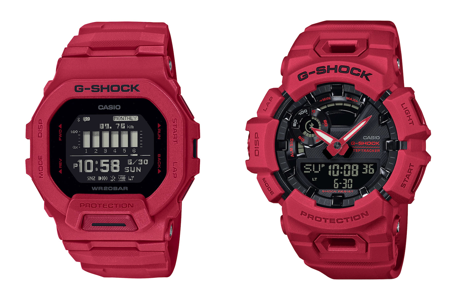 See the Striking new Burning Red Hybrid G-Shock Watches | Digital