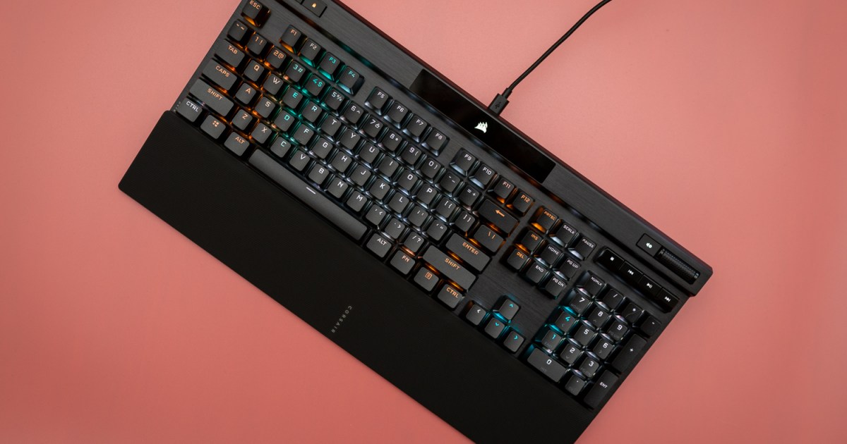 Corsair K70 RGB Pro Keyboard Falling Behind Digital