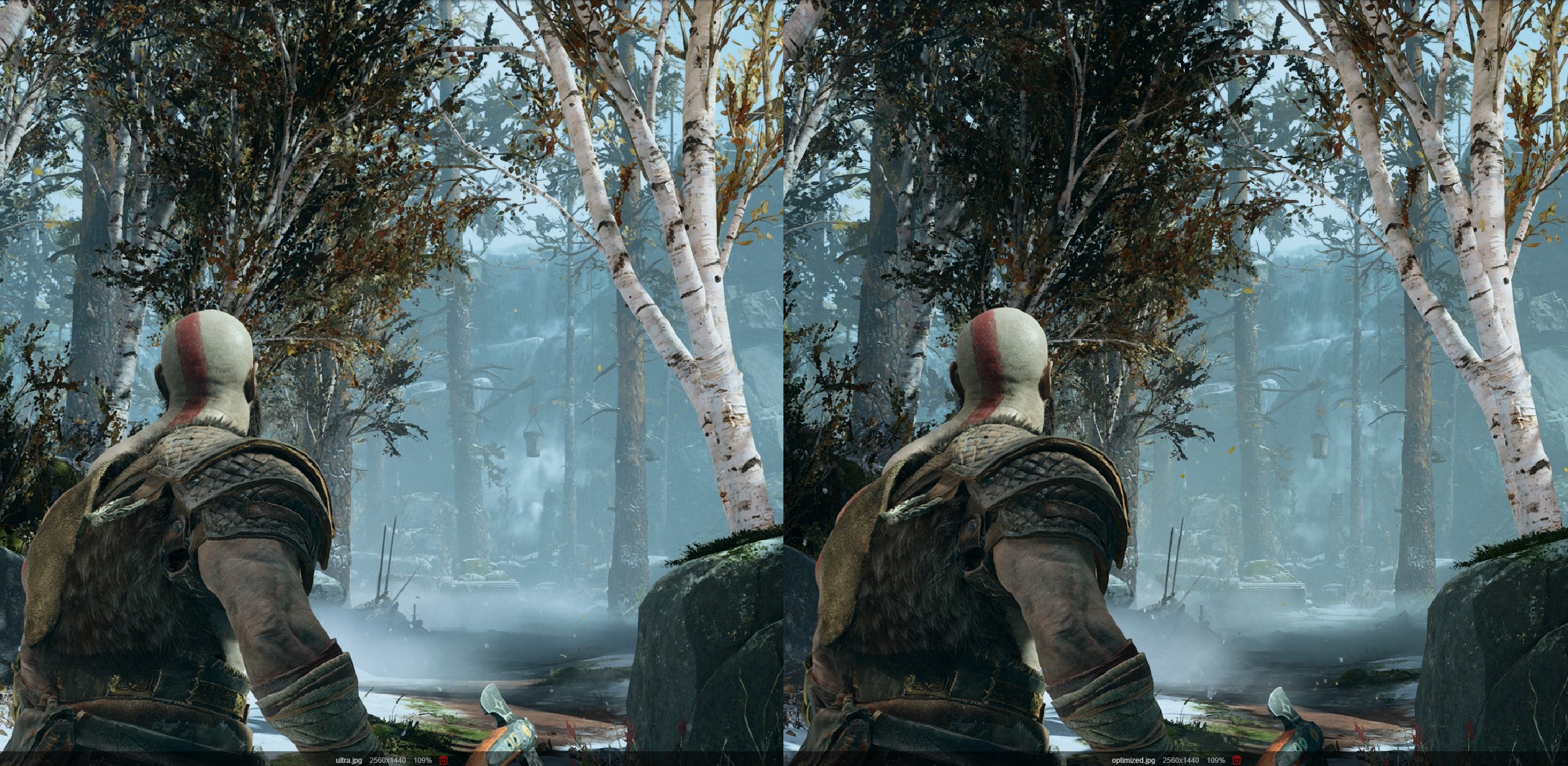 God of War Looks Even Better with Ray Traced Beyond All Limits Preset