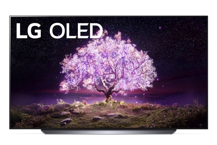 LG 55 Class 4K UHD Smart OLED C1 Series TV.