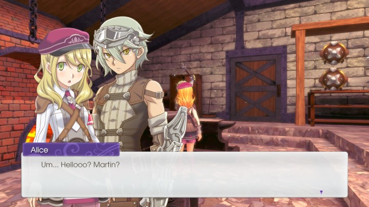 Alice and Martin in Rune Factory 5.