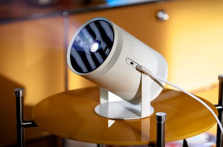Samsung shows a metaverse and dual-screen-ready version of its Freestyle projector at CES 2023