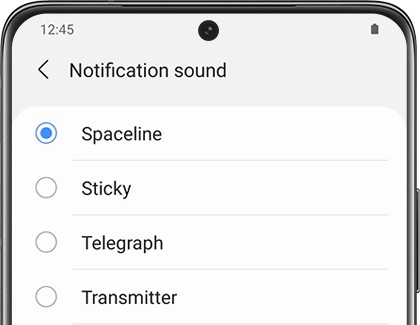 how to customize a samsung phone notification sounds