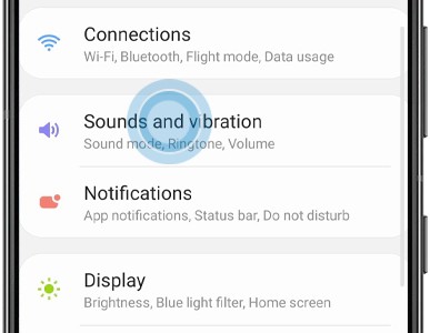 how to customize a samsung phone notification sounds and vibration