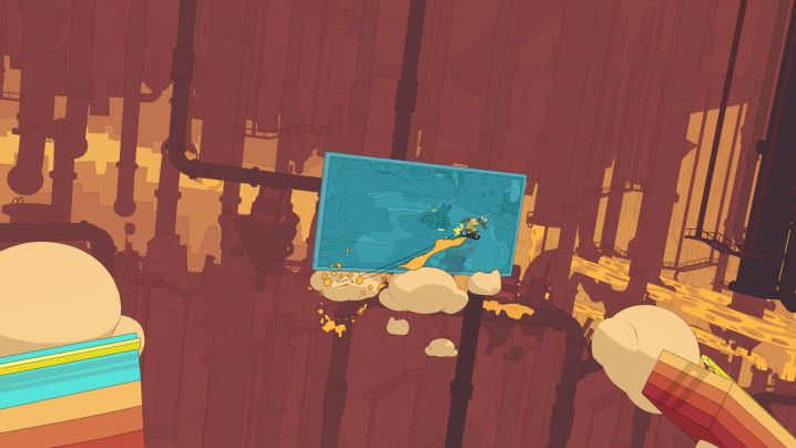 Players can wallride in OlliOlli World.