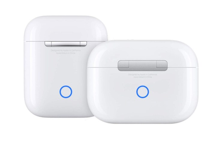 how to connect airpods peloton case reset button