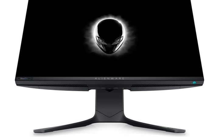 The Alienware 25 Gaming Monitor AW2521H features the Alienware logo on a white background.