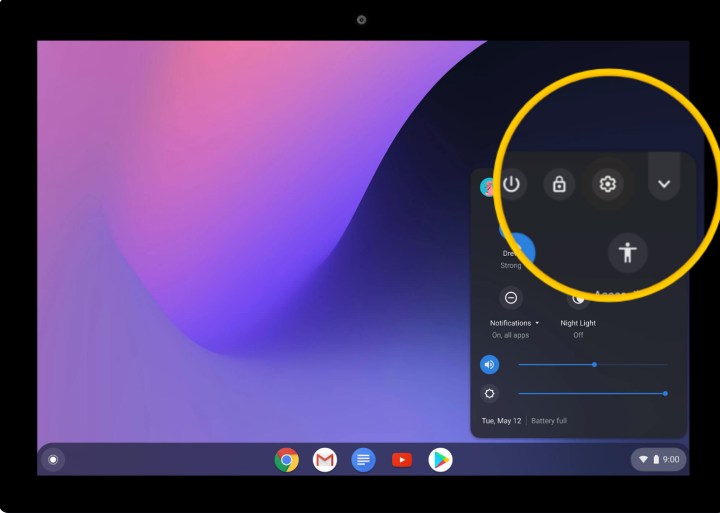 how to update chromebook chrome os system settings