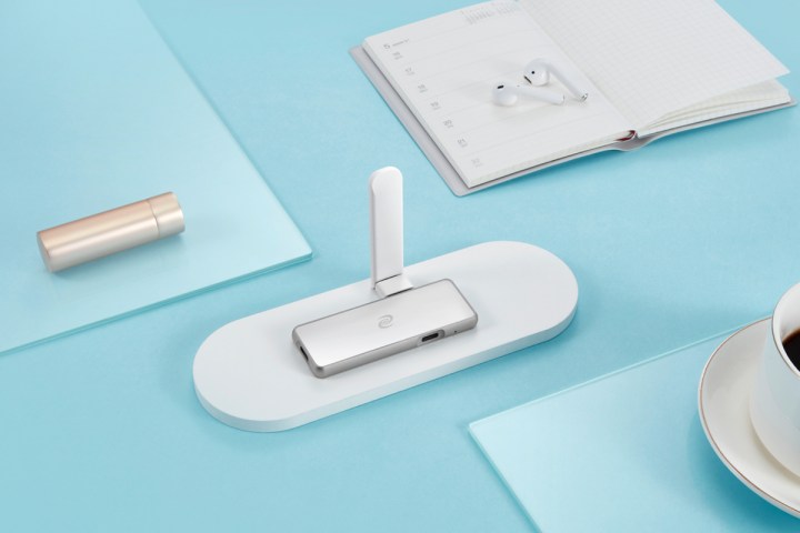The Deeper Connect Pico VPN and secure gateway device with antenna.