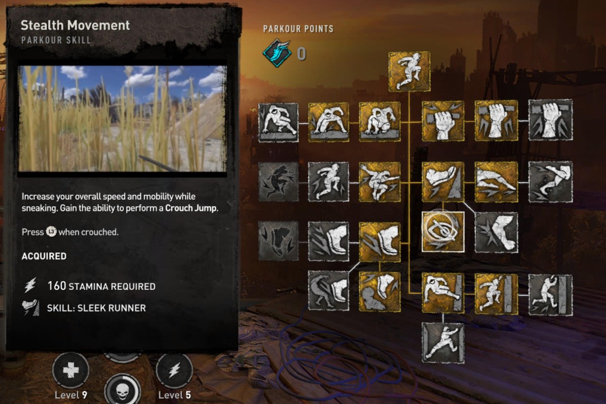 Dying Light 2, Best combat abilities to unlock