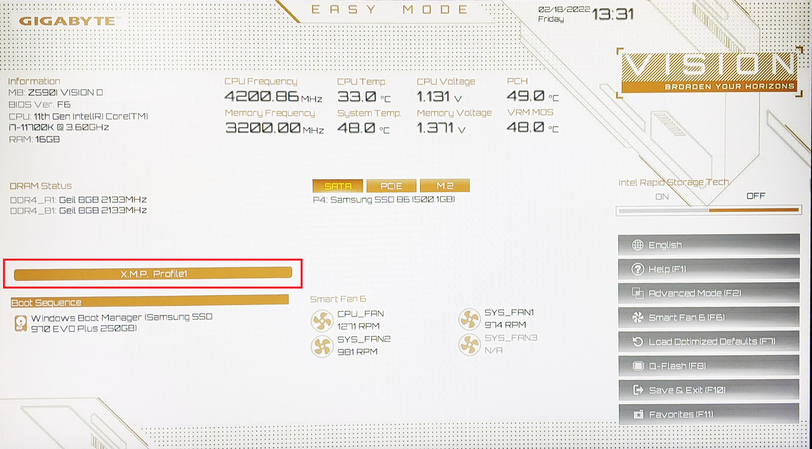  How to enable XMP to run your RAM at full speed