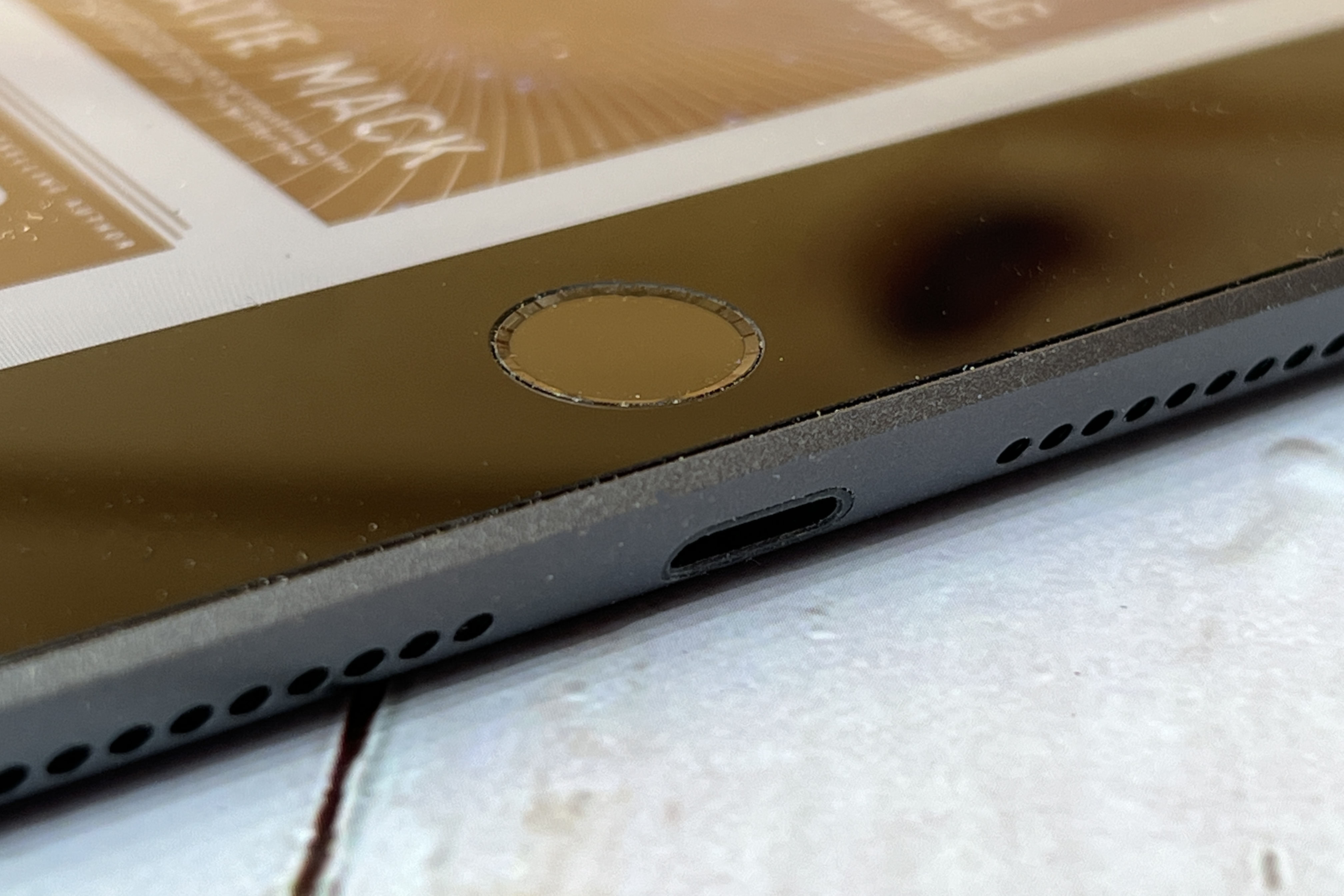 The TouchID sensor on the iPad 2021 is about the ame.