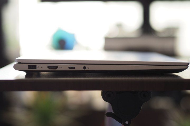 The left port view of the Lenovo IdeaPad Slim 7 Pro.