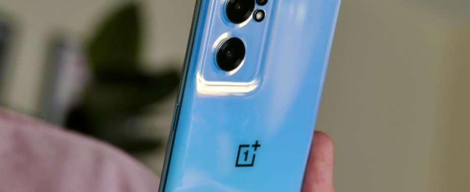 OnePlus Nord CE 2 5G camera seen from the back.