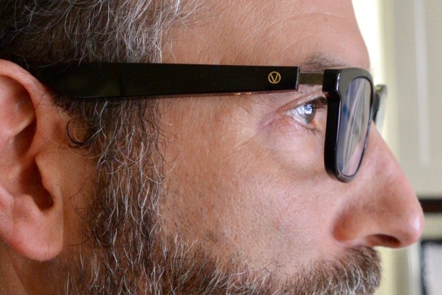 Man wearing Vue Lite 2 audio glasses.