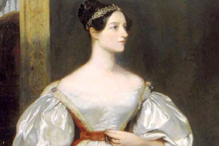 A painting of Ada Lovelace.