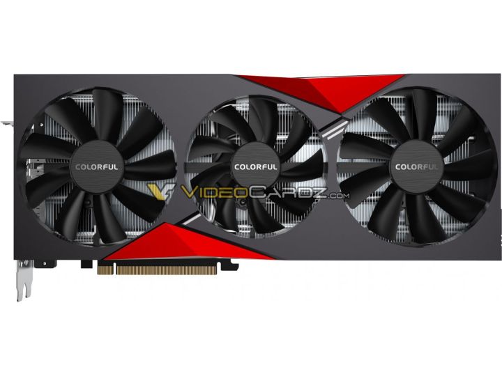 Il sistema di raffreddamento per un'unità GPU Nvidia RTX 3090 Ti personalizzata.