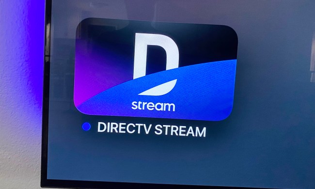 DirecTV Stream app icon on Apple TV.