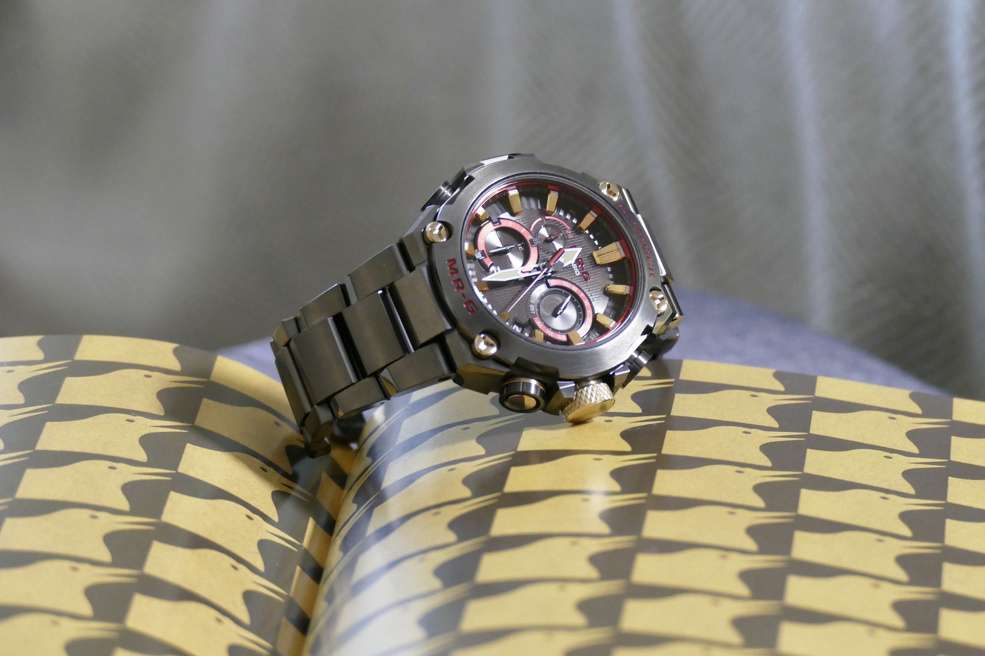 G-Shock's red-and-gold MR-G watch makes a strong statement 