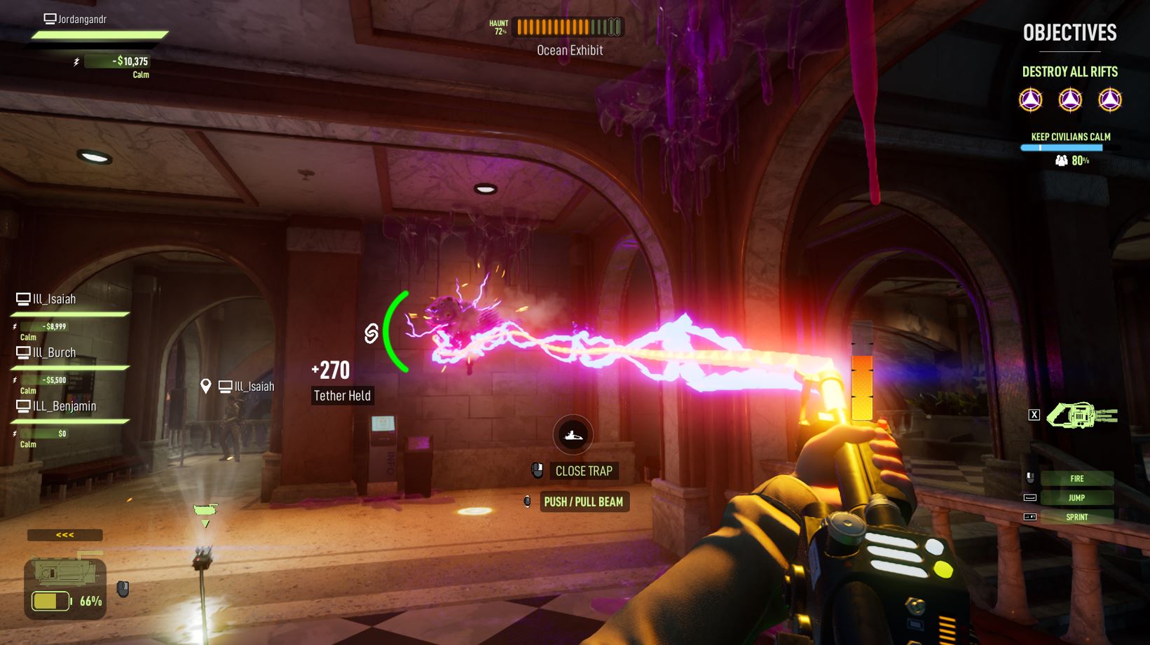 ghostbusters spirits unleashed ghostbuster gameplay