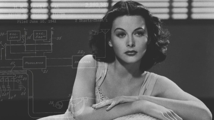 Hedy Lamarr, inventor of frequency hopping.