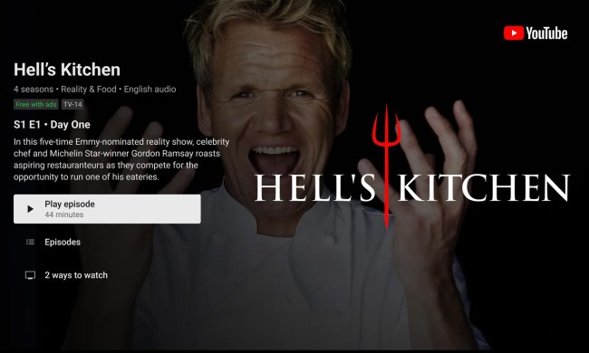 Hell's Kitchen promo for YouTube.