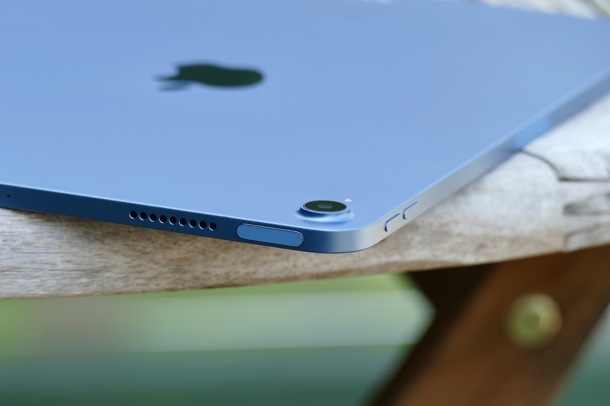 Modulo fotocamera sull'iPad Air 5.