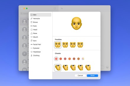 How to create a Memoji on a Mac