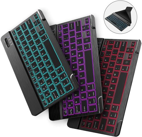 nulaxy km12 backlit keyboard case best samsung galaxy tab s8 plus cases