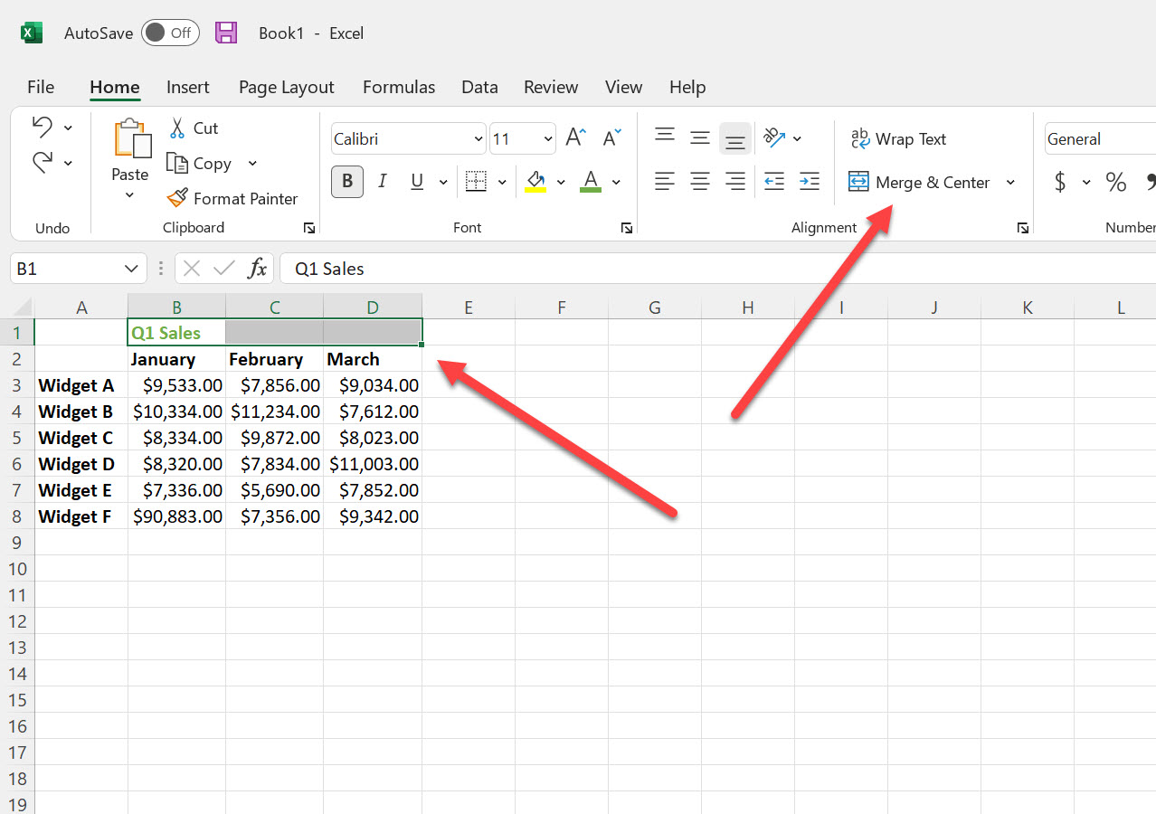  How to merge and unmerge cells in Microsoft Excel