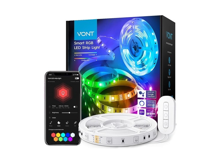 Vont Smart Led Light Strip kit with everything including mobile app.