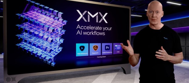 Intel XMX uses the power of A.I.