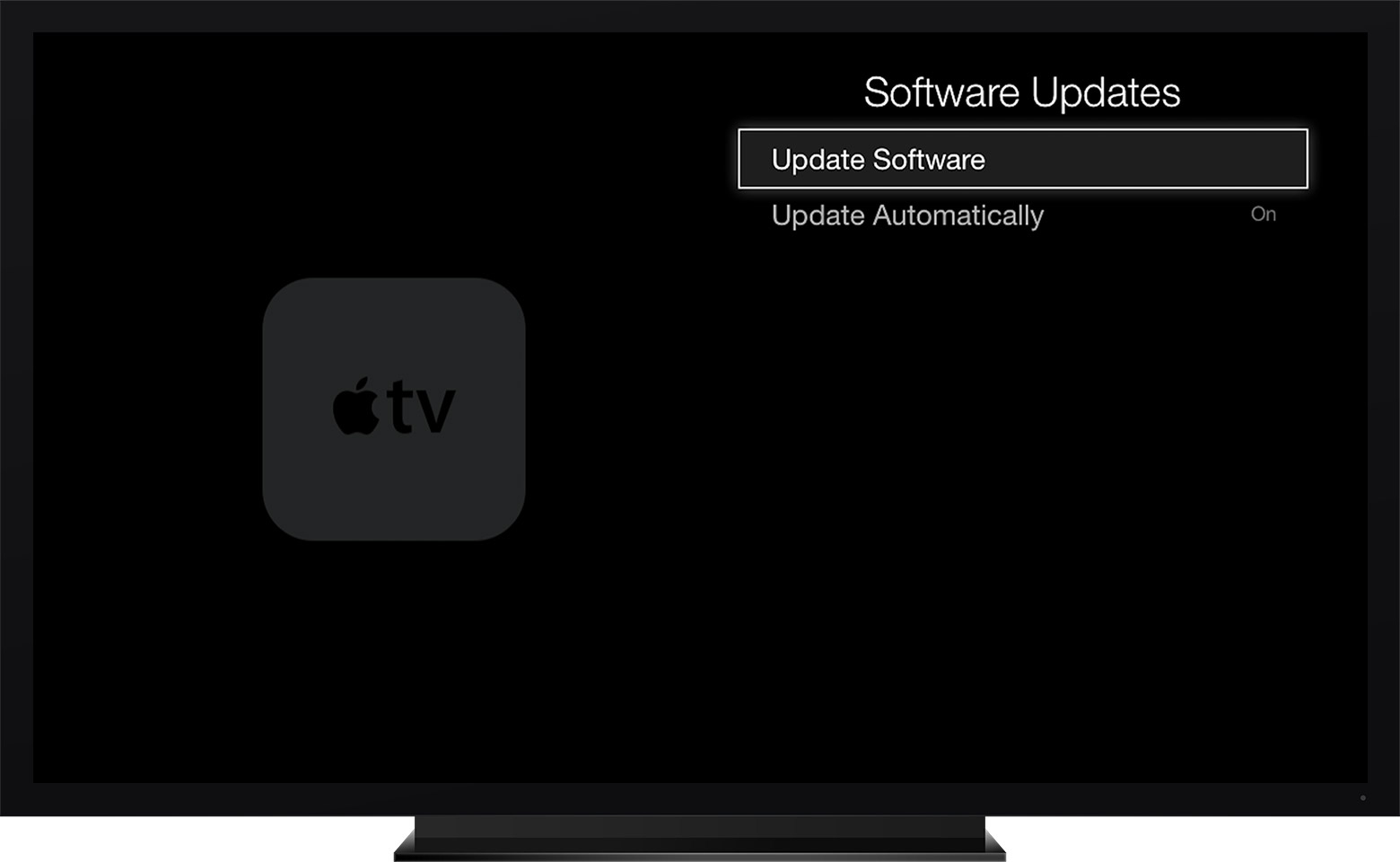 Телевизор не видит андроид. Apple TV софт. Apple TV software 3. Apple TV Black Screen. Apple TV blackscreeb.
