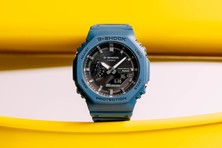 Casio G-Shock GA-B2100 Blue Watch.