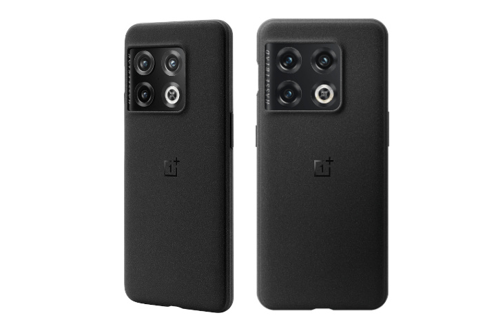 The back of the official OnePlus 10 Pro sandstone case.