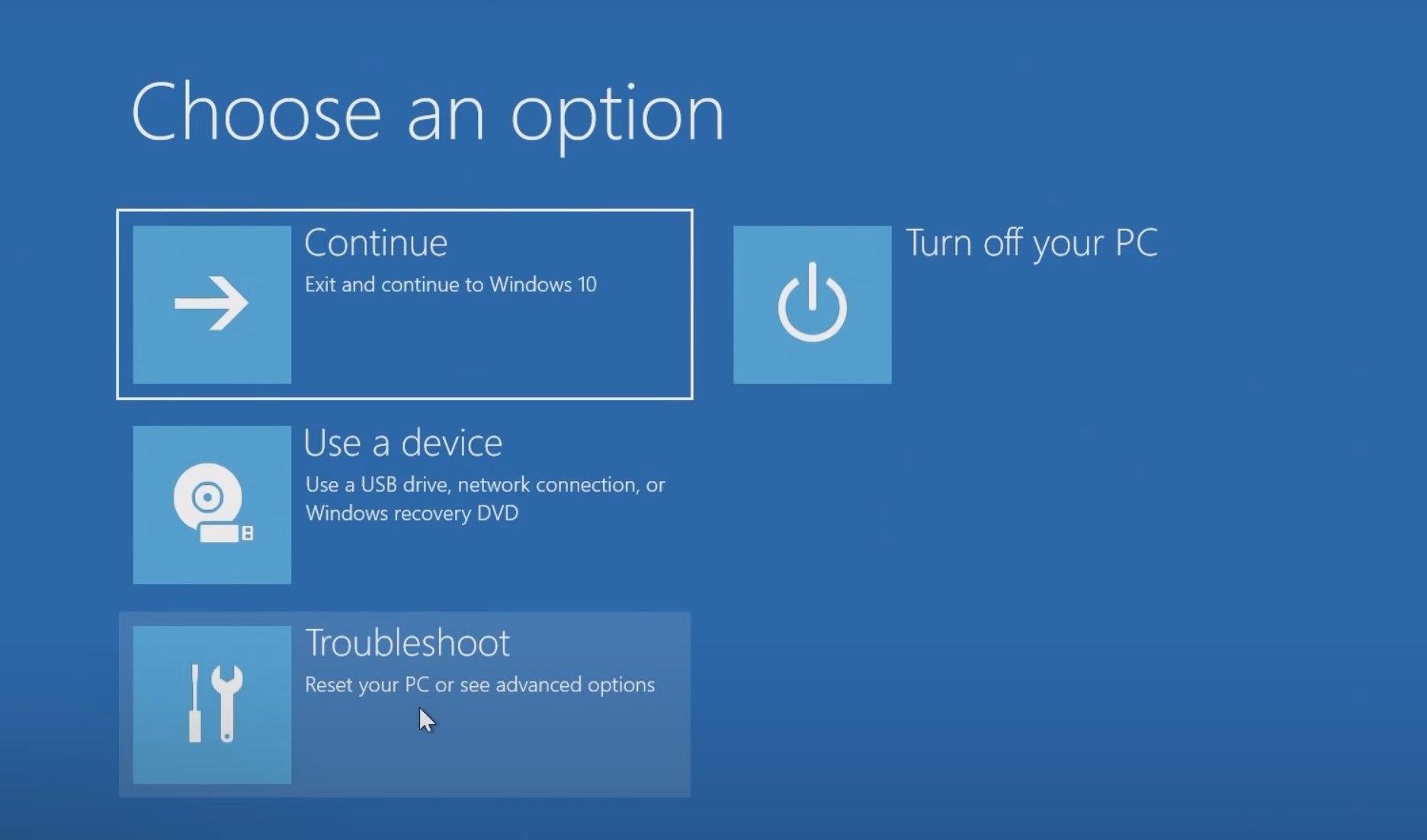 The Windows 11 troubleshooter page.