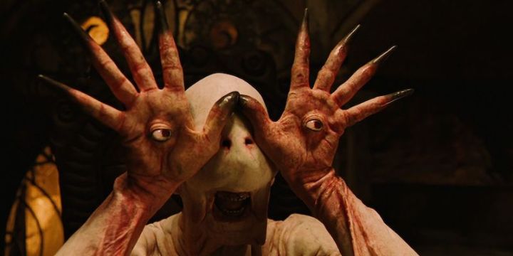 A still of Pale Man in Pan's Labyrinth.