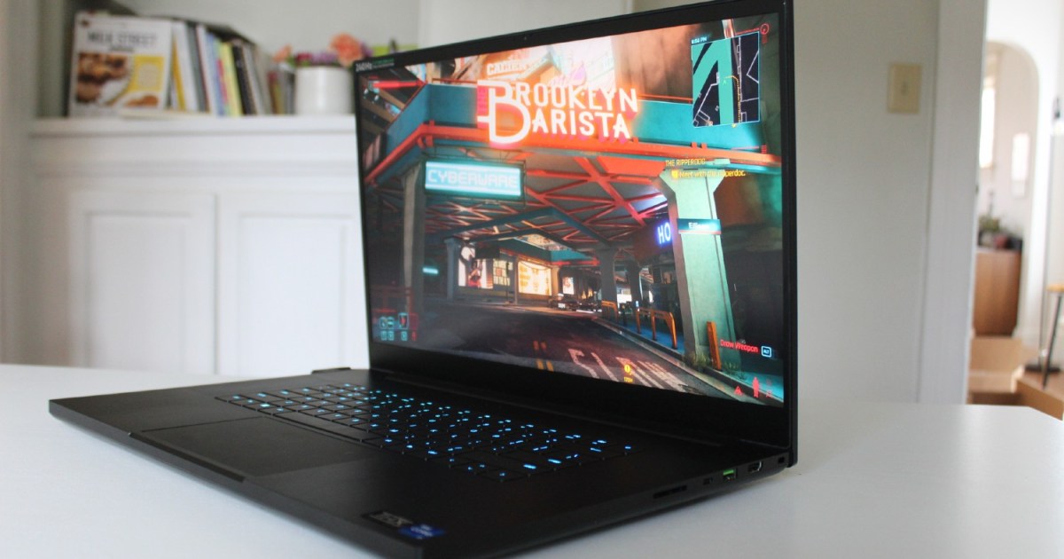 Razer Blade 17 Gaming Laptop with RTX 3070 Ti is 00 off