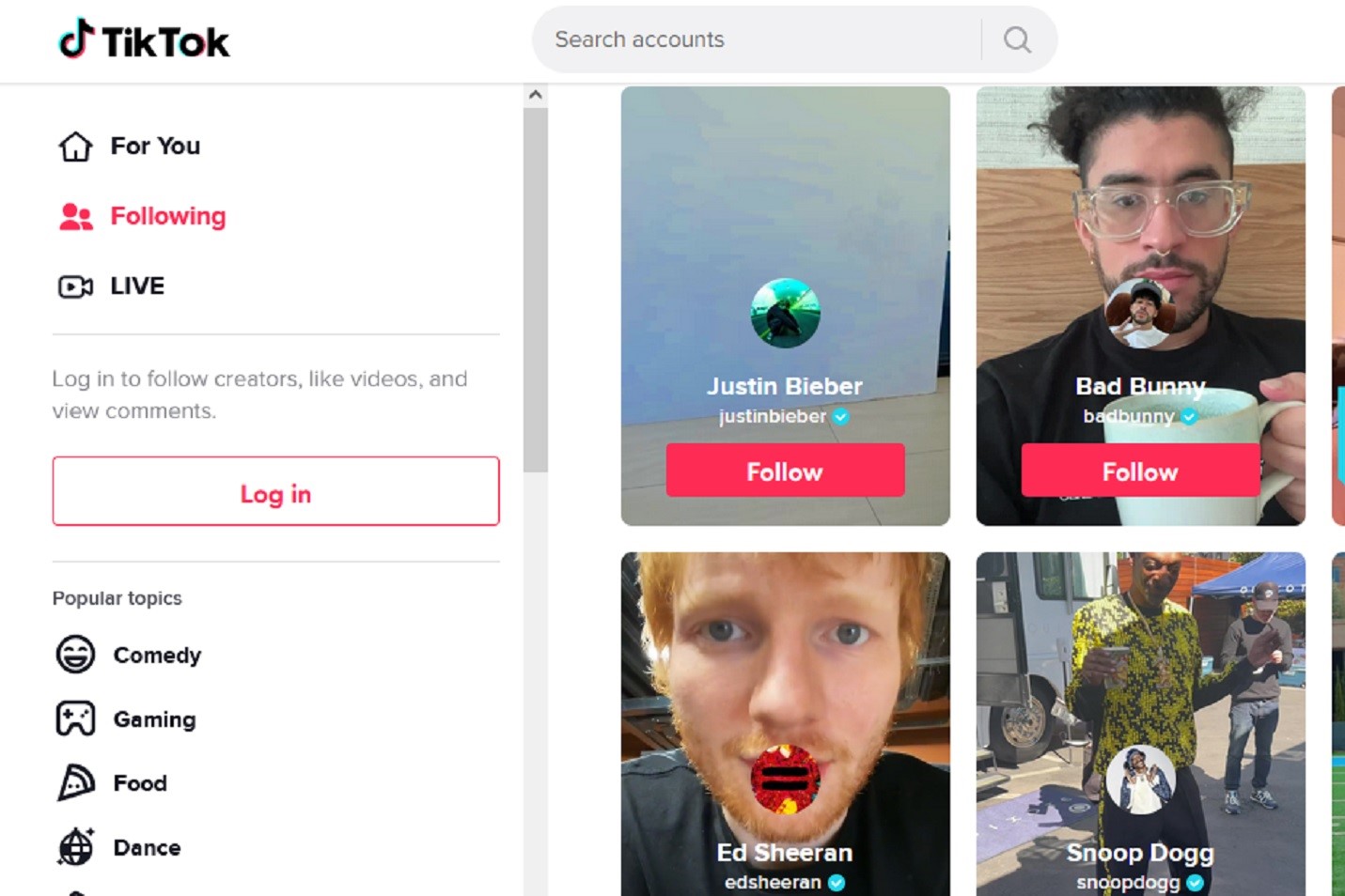 How to tell if an account is verified on TikTok