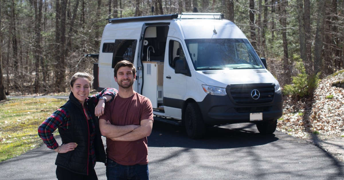 VanLife: How a Sprinter van was turned into a mobile office