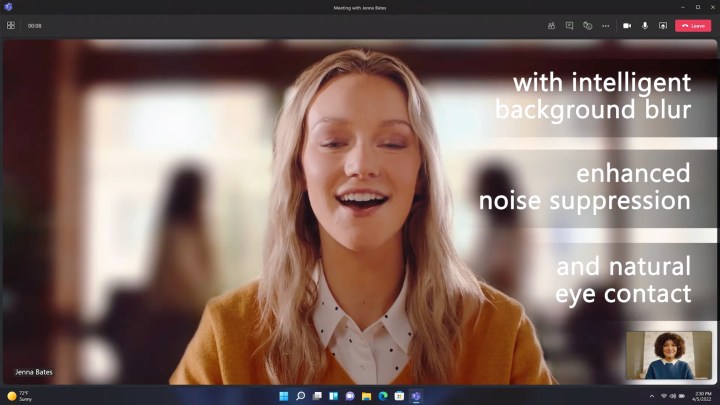 The AI features in Windows 11 for Teams