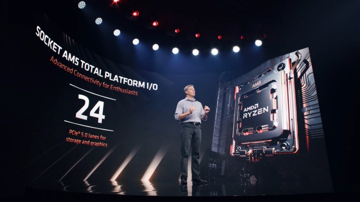 AMD discusses AM5 motherboard specs.